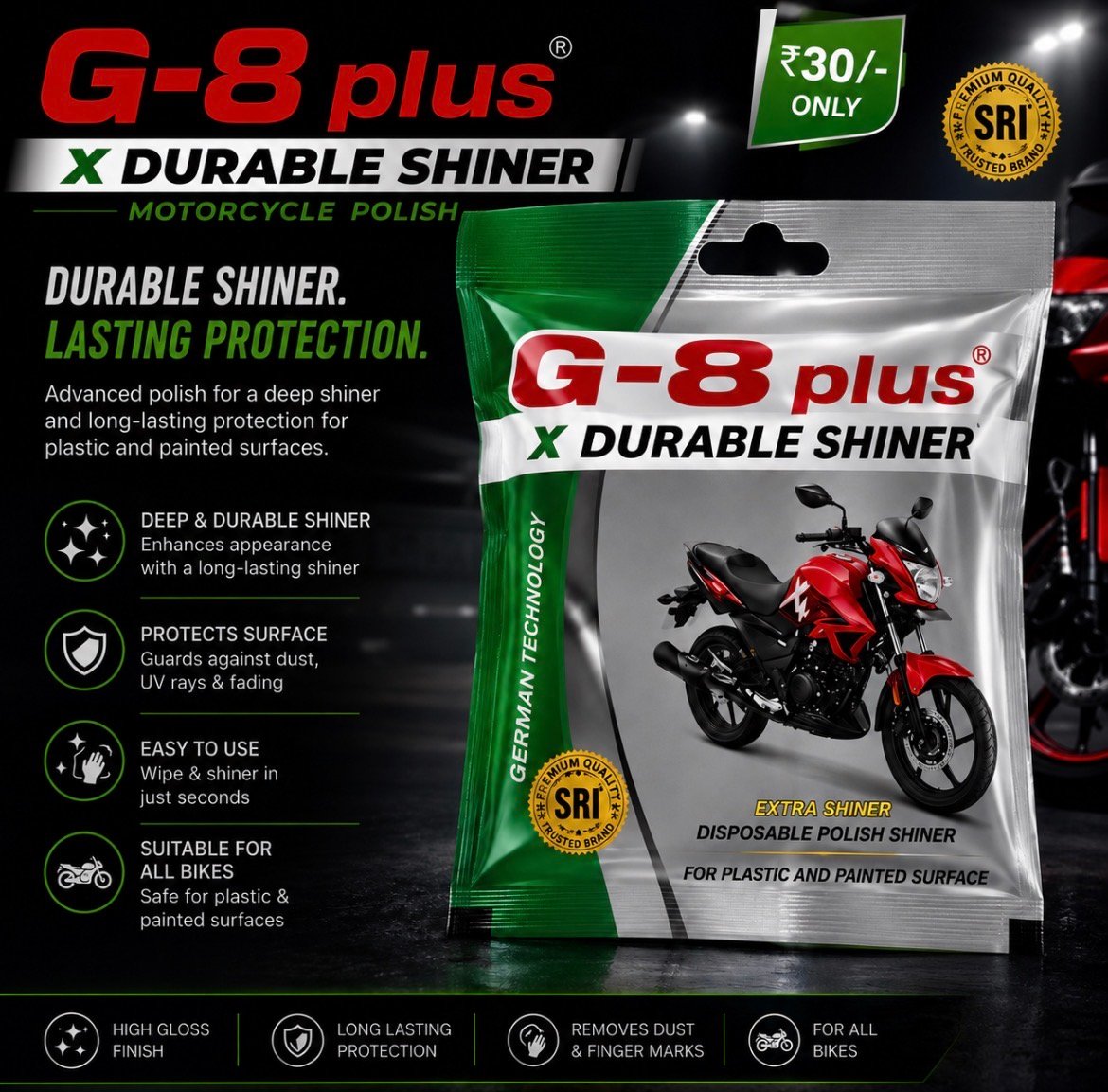G-8 Plus Shiner