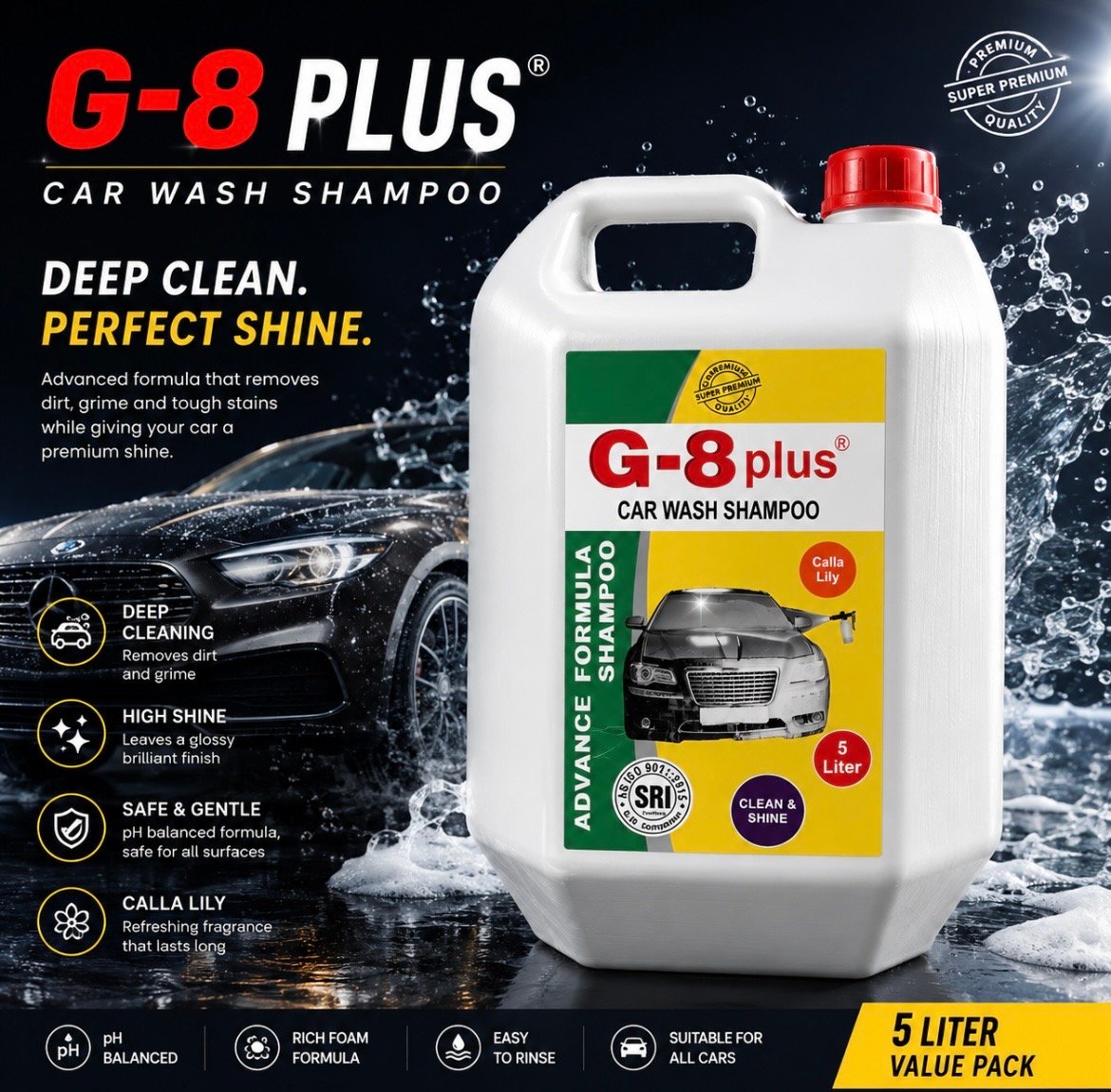 Car Wash Shampoo 5 Litre