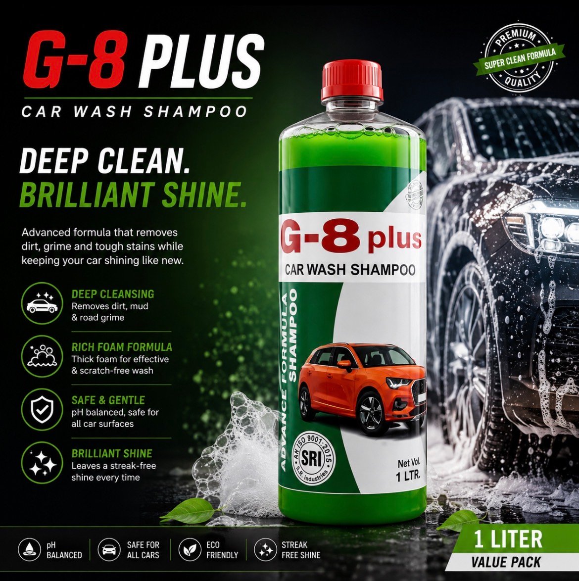 G-8 Plus Wash Shampoo